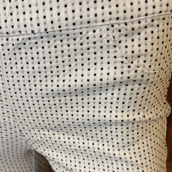 Source Unknown Ivory Patterned Skinny Pants - Picture 2 of 5